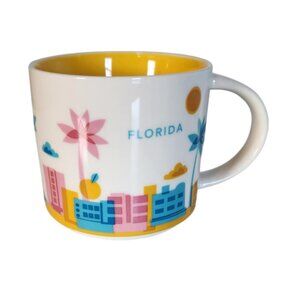 EUC Starbucks You Are Here Florida Mug